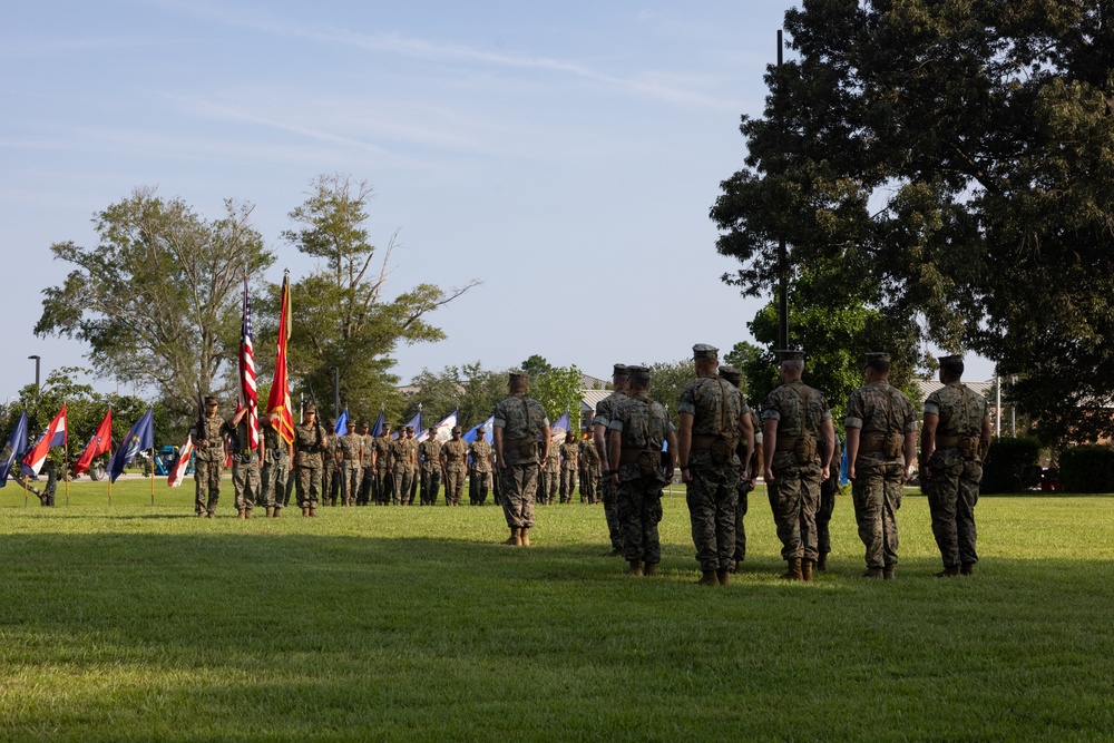 MWHS-2 relief and appointment ceremony