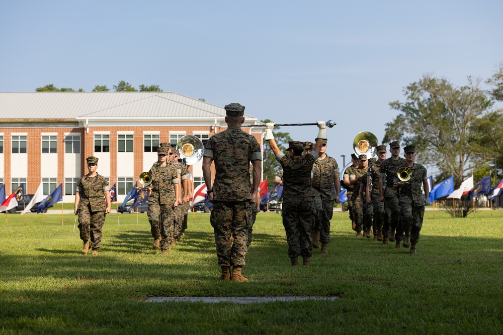 MWHS-2 relief and appointment ceremony