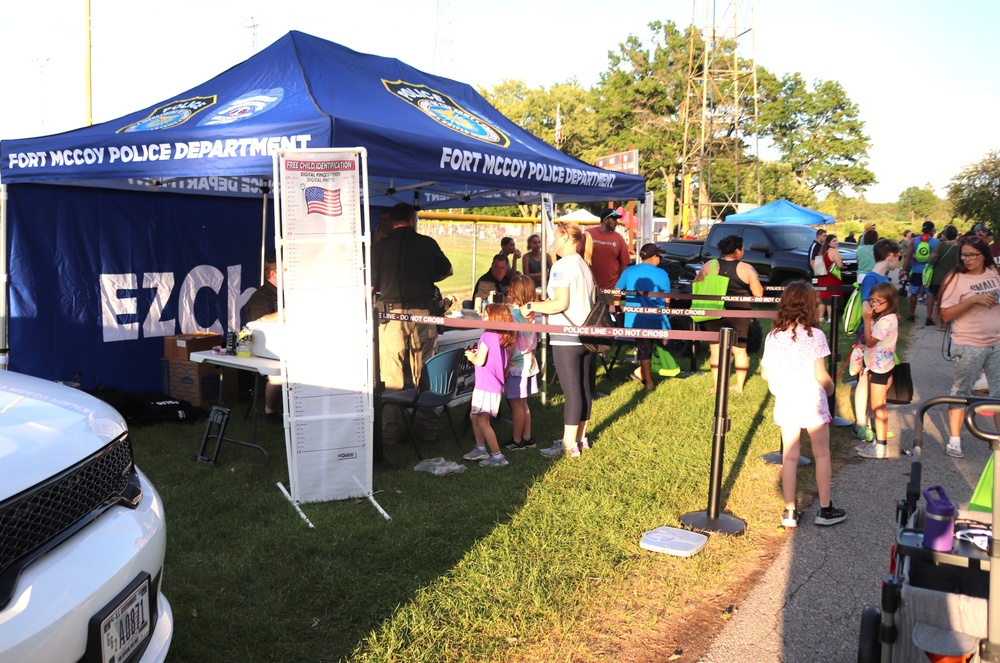 Fort McCoy supports Sparta, Monroe County National Night Out 2024 events
