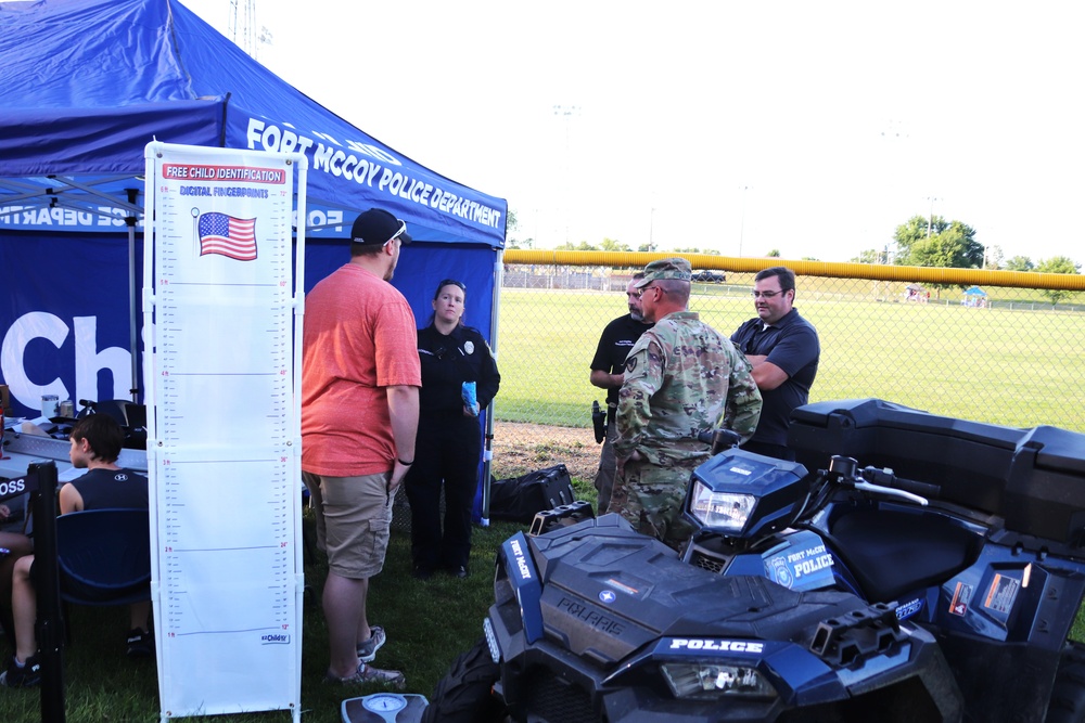 Fort McCoy supports Sparta, Monroe County National Night Out 2024 events