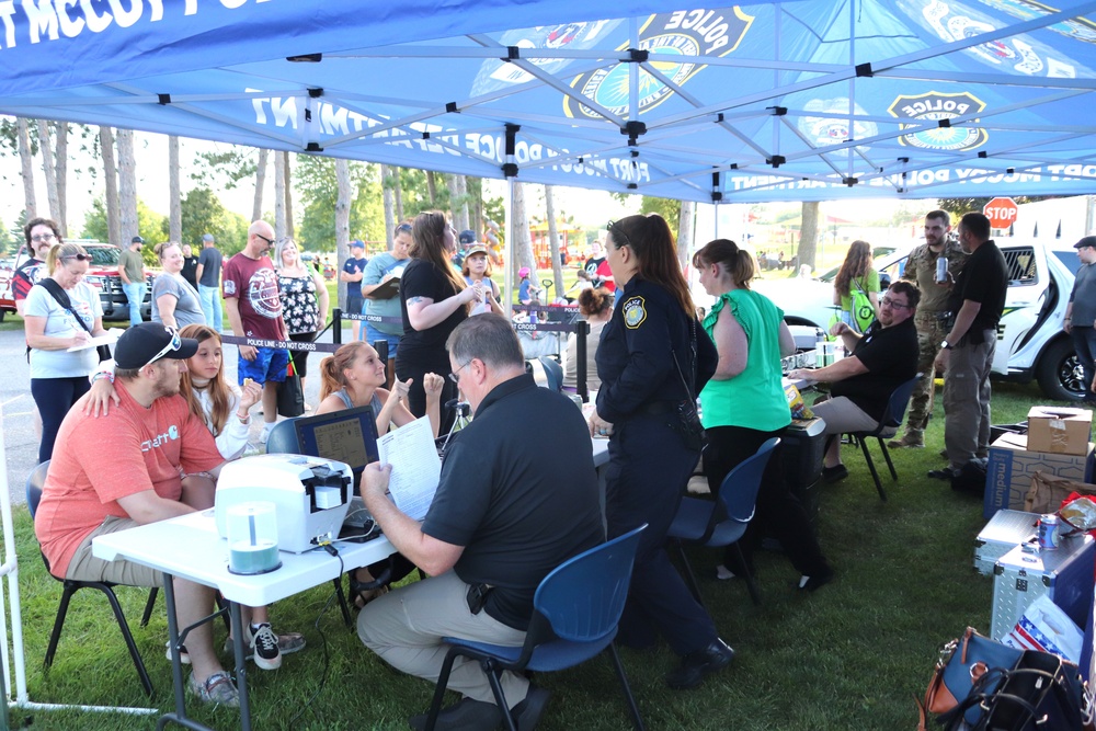 Fort McCoy supports Sparta, Monroe County National Night Out 2024 events