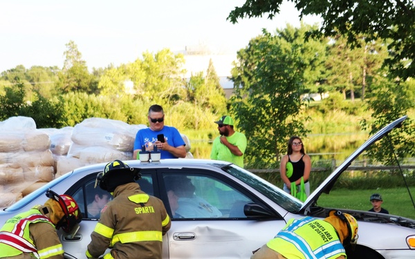 Fort McCoy supports Sparta, Monroe County National Night Out 2024 events