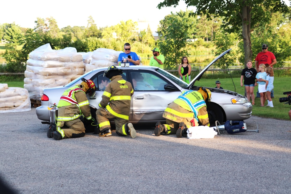 Fort McCoy supports Sparta, Monroe County National Night Out 2024 events