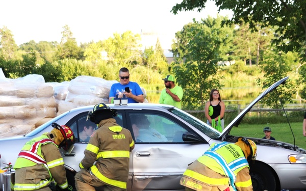 Fort McCoy supports Sparta, Monroe County National Night Out 2024 events