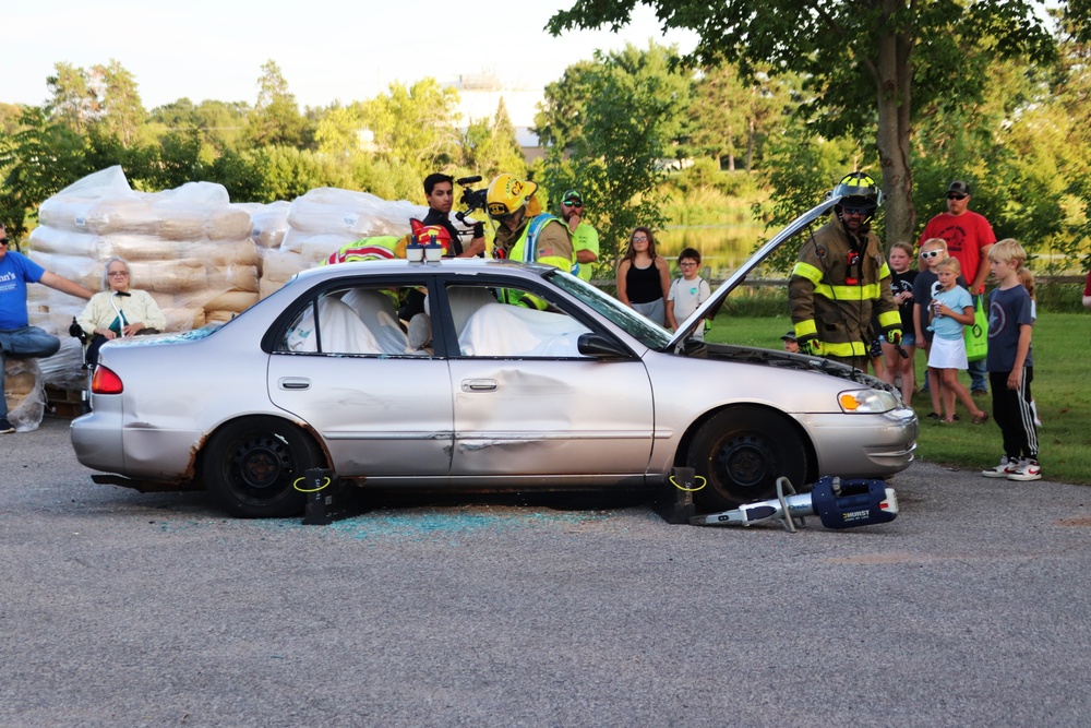 Fort McCoy supports Sparta, Monroe County National Night Out 2024 events