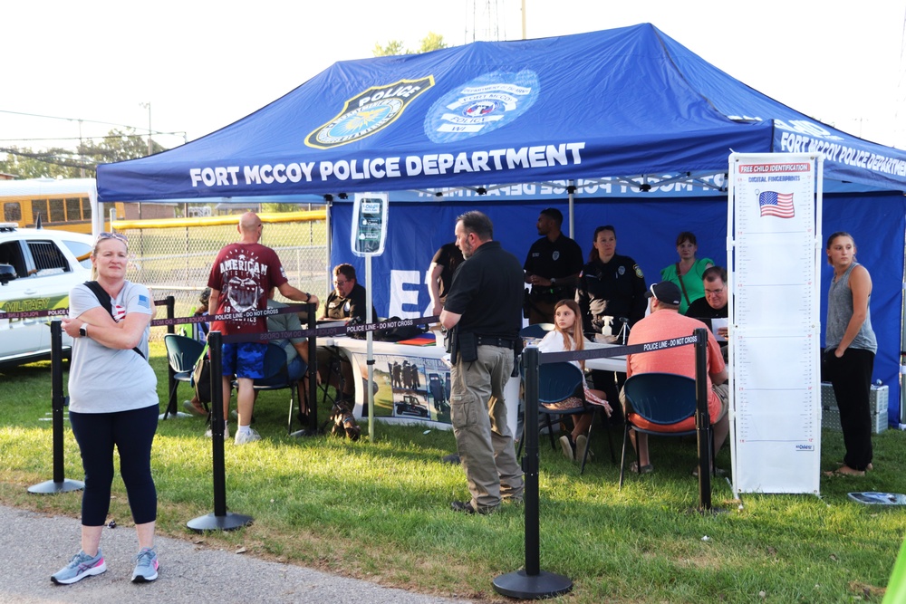 Fort McCoy supports Sparta, Monroe County National Night Out 2024 events