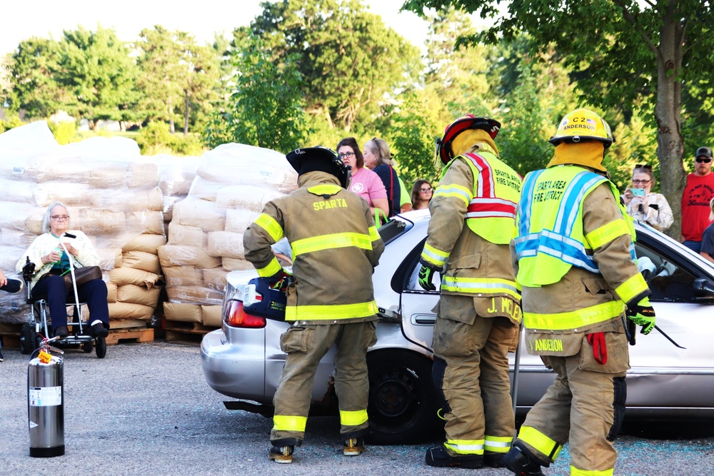 Fort McCoy supports Sparta, Monroe County National Night Out 2024 events