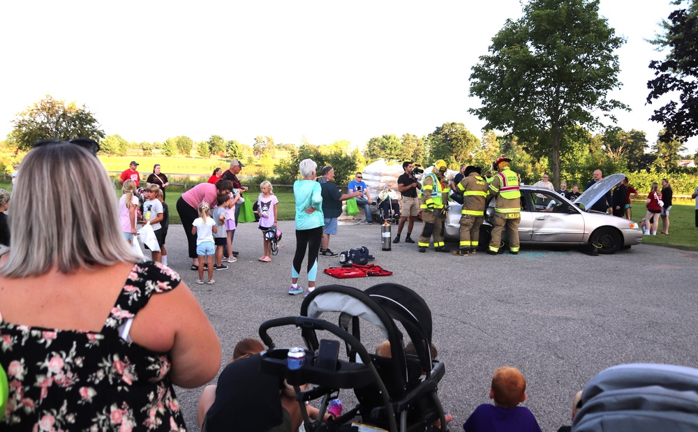 Fort McCoy supports Sparta, Monroe County National Night Out 2024 events