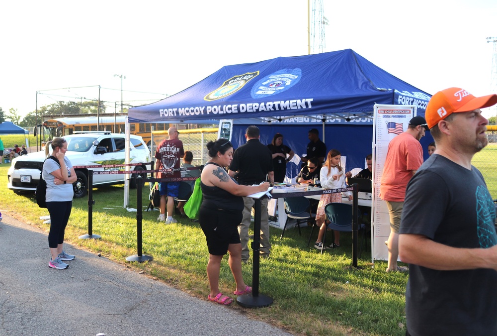 Fort McCoy supports Sparta, Monroe County National Night Out 2024 events