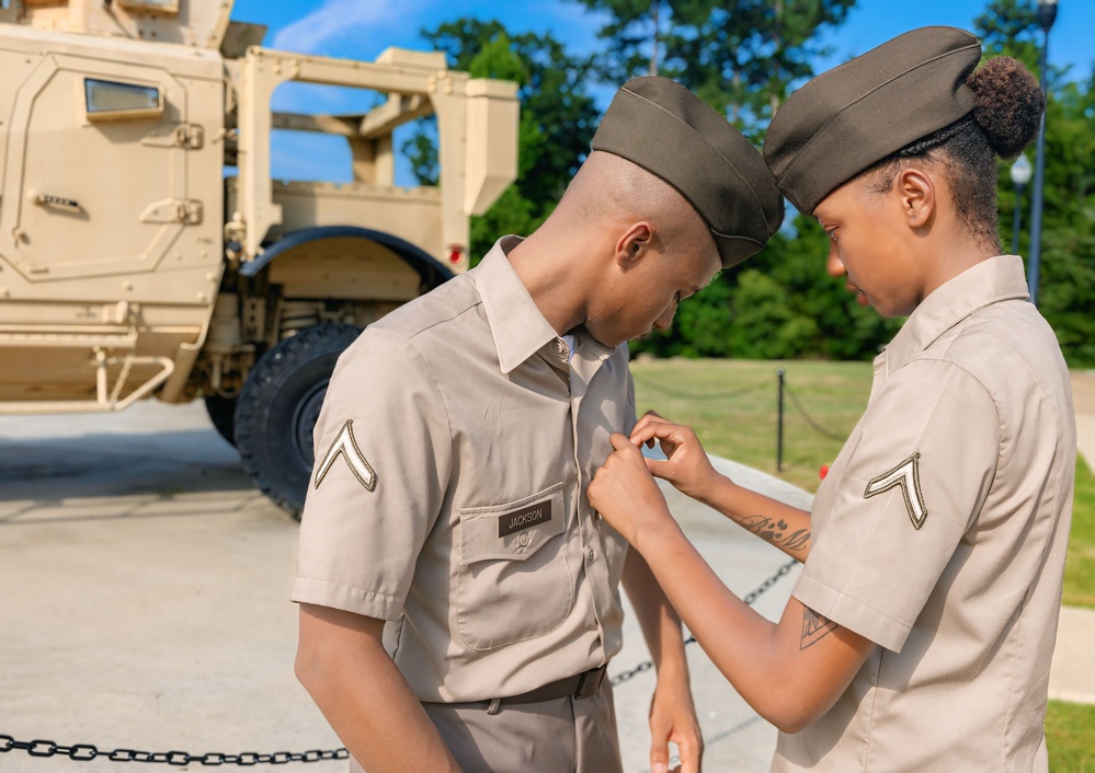 Sibling Soldiers earn coveted cords, graduate Infantry training together