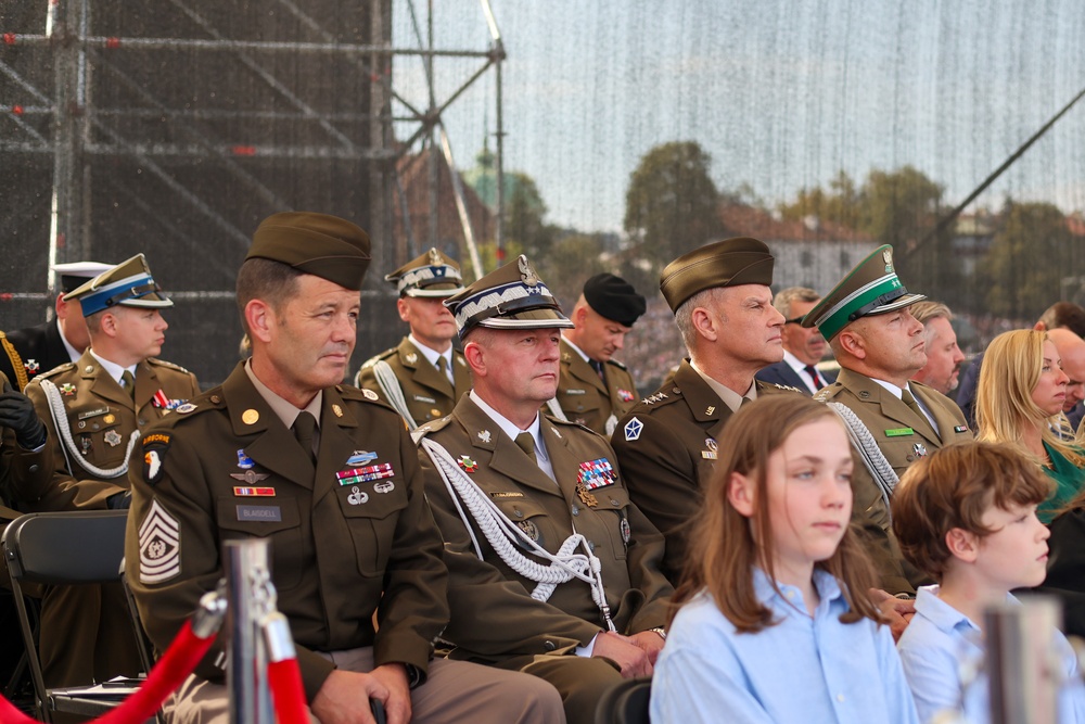 V Corps proudly participates in the Polish Armed Forces Day Parade, showcasing their dedication to NATO.