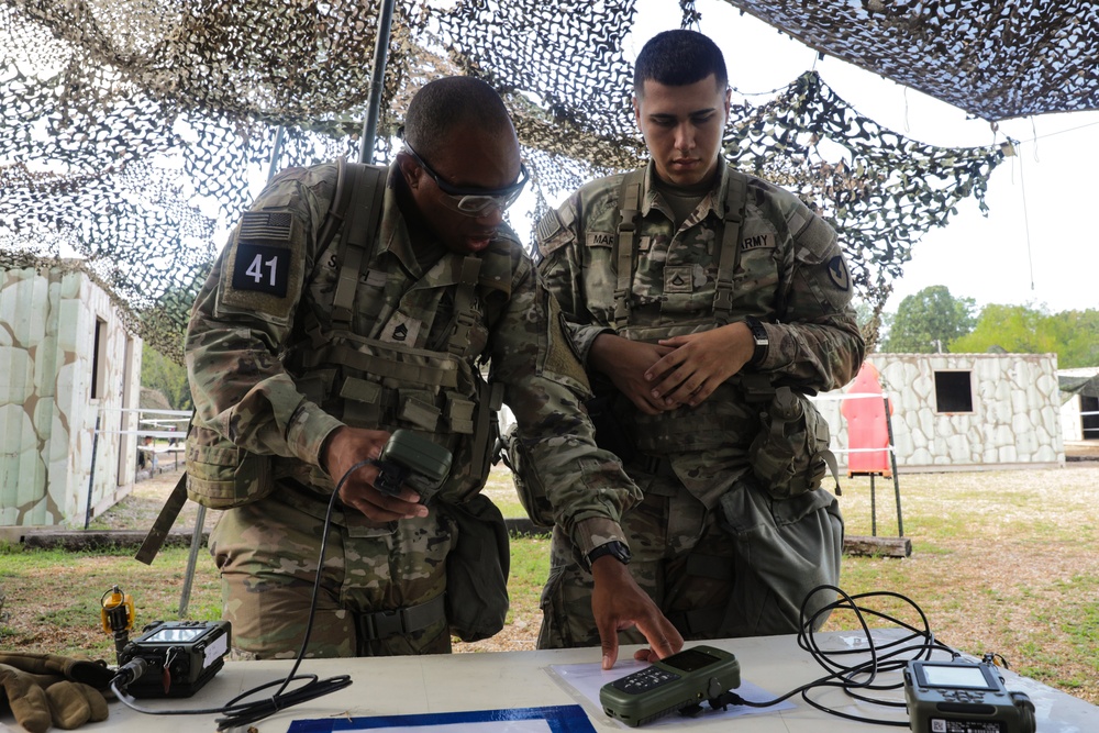 Intelligence Center of Excellence competes in TRADOC Best Squad Competition 2024