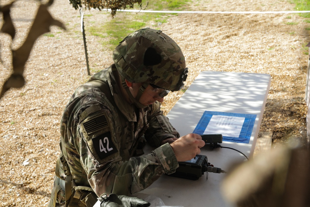 Intelligence Center of Excellence competes in TRADOC Best Squad Competition 2024