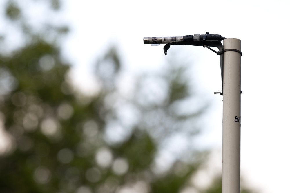 JBSA scientists collect environmental data