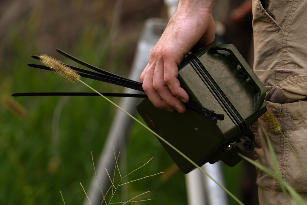 JBSA scientists collect environmental data