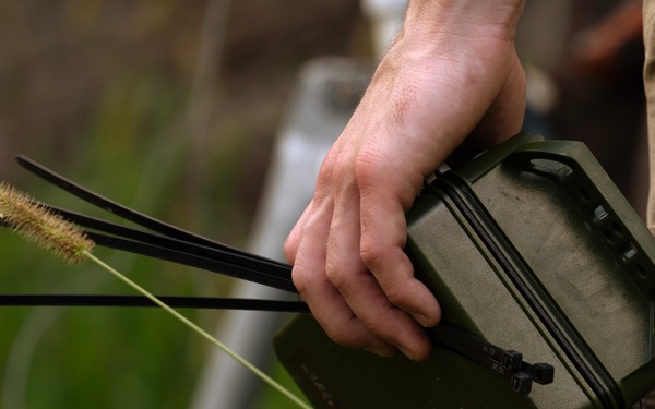 JBSA scientists collect environmental data