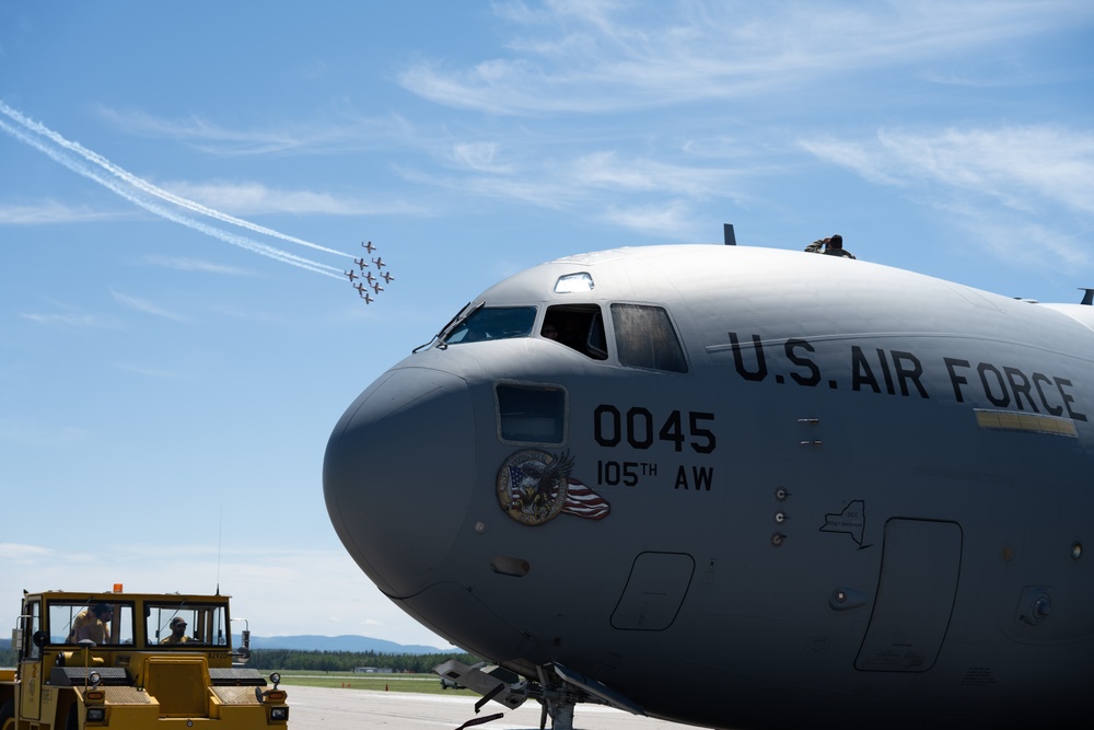 105th Airlift Wing Supports Bagotville International Air Show