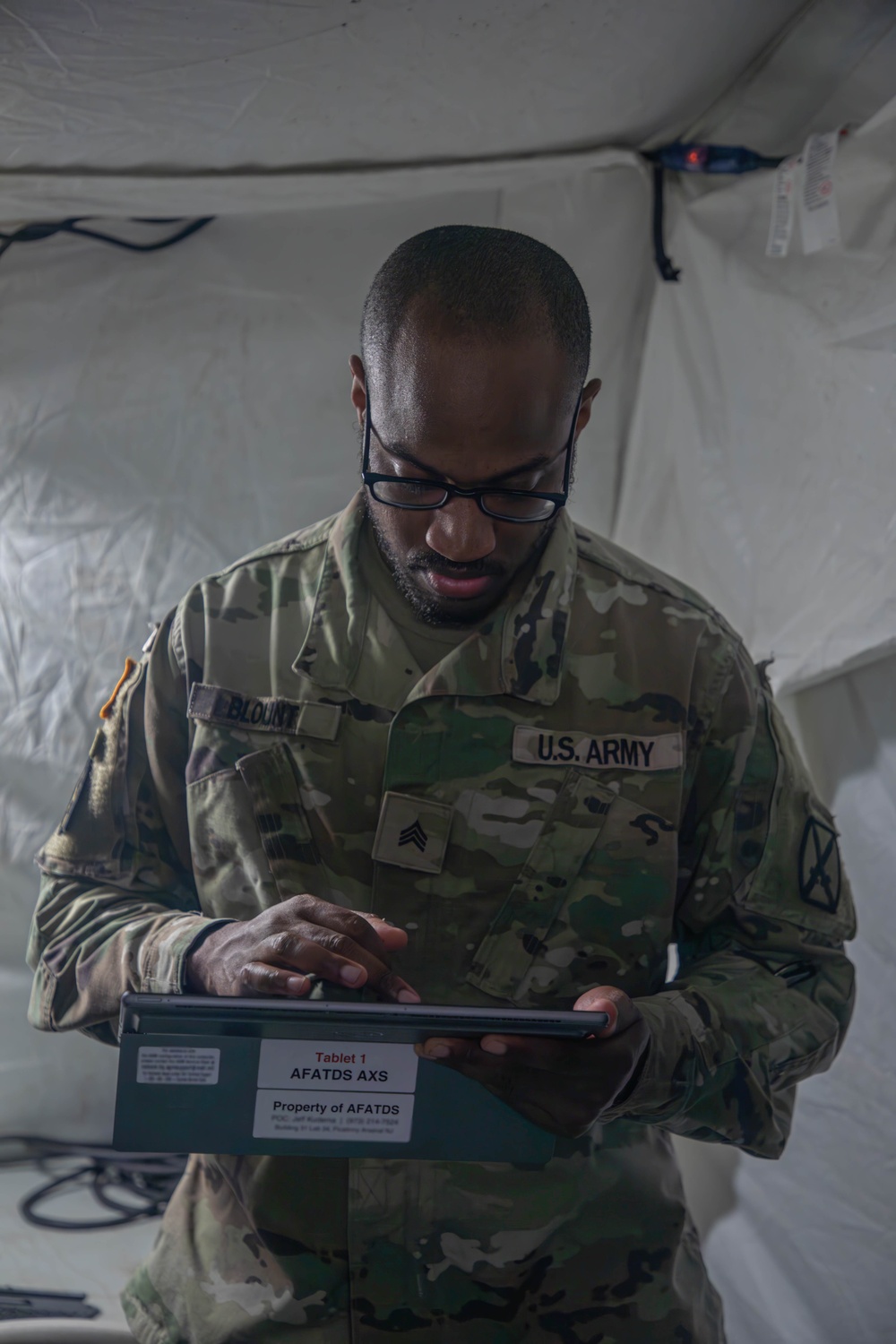10th Mountain Division trains with AFATDS