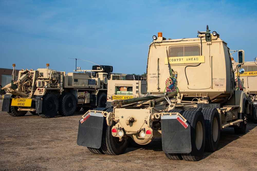 Exercise Northern Strike Vehicle Transportation