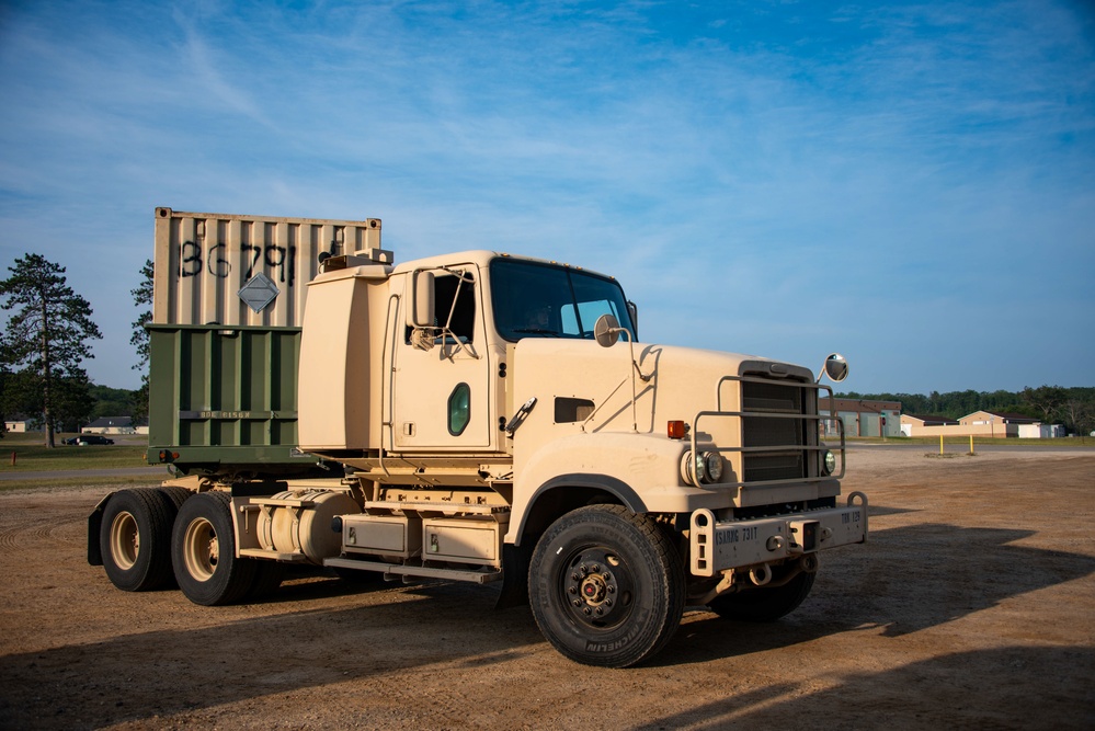 Exercise Northern Strike Vehicle Transportation