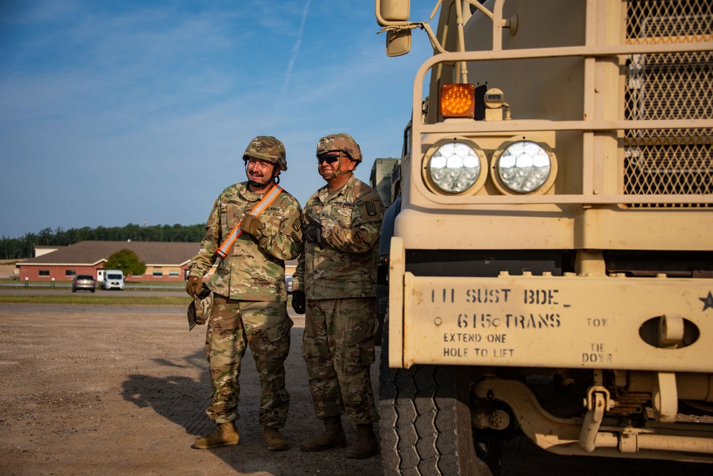 Exercise Northern Strike Vehicle Transportation