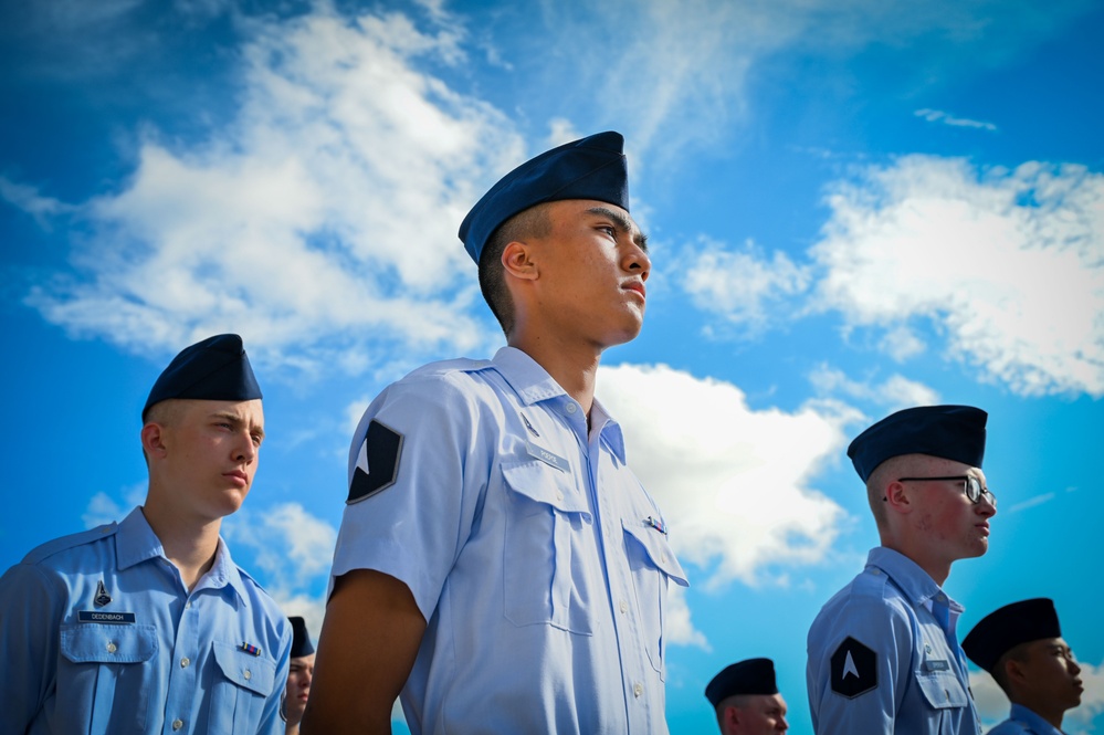 DVIDS Images USAF BMT Coin Ceremony August 14, 2024 [Image 1 of 7]