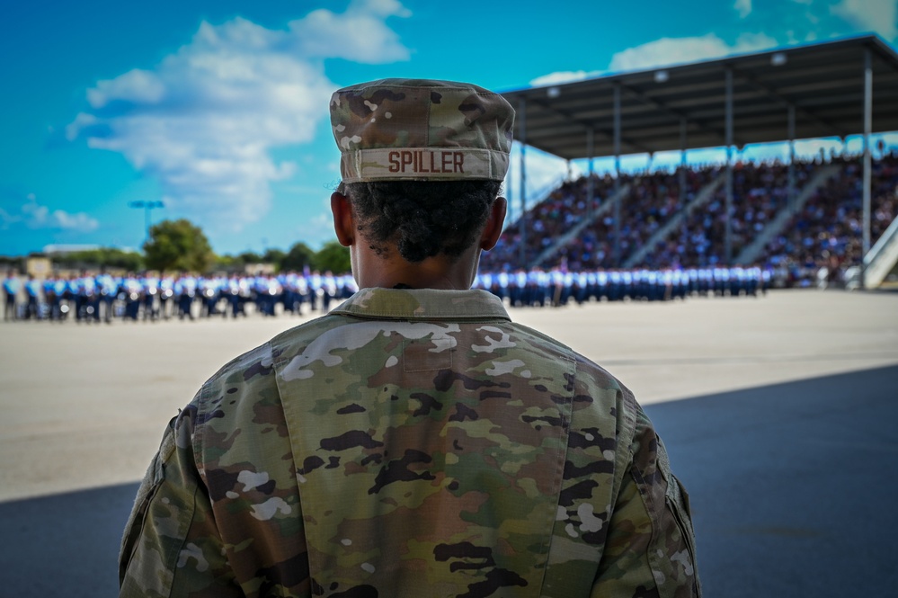 USAF BMT Coin Ceremony August 14, 2024