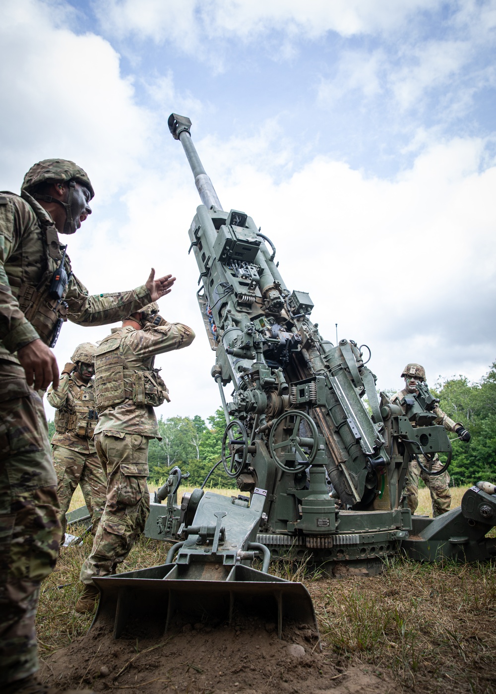 Thunderbird artillery takes aim at Northern Strike 2024