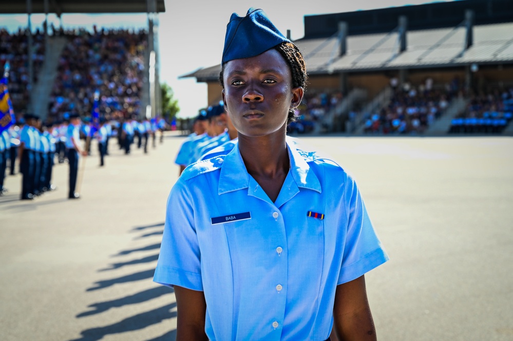 USAF BMT Coin Ceremony August 14, 2024