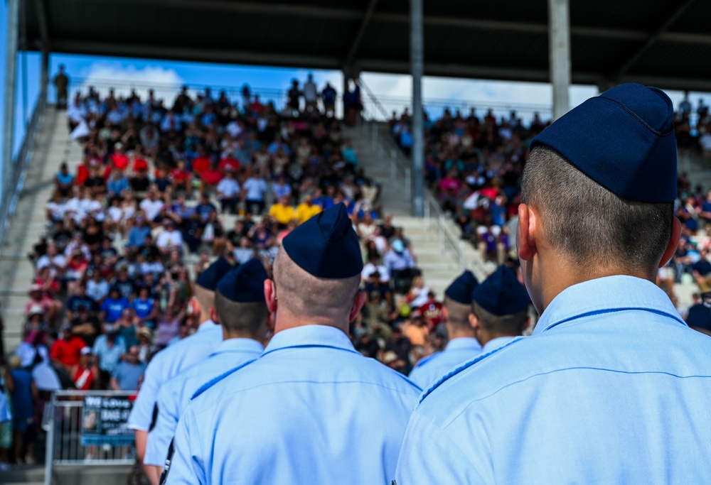 USAF BMT Coin Ceremony August 14, 2024