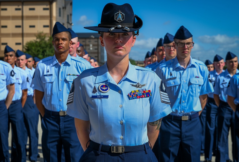 USAF BMT Coin Ceremony August 14, 2024