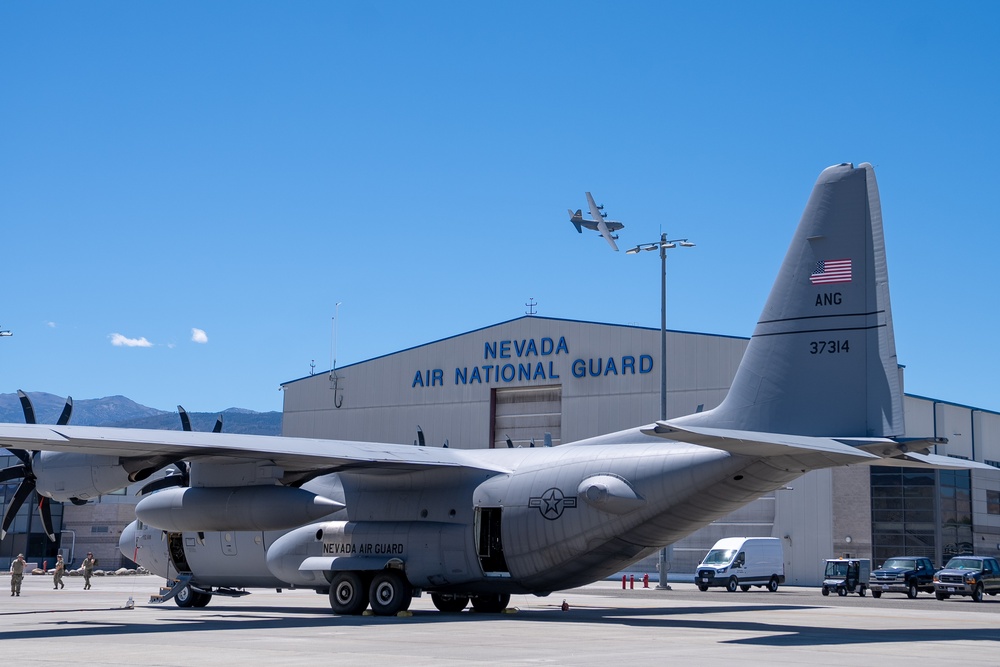 U.S. Senator Catherine Cortez Masto visits the Nevada Air National Guard Base