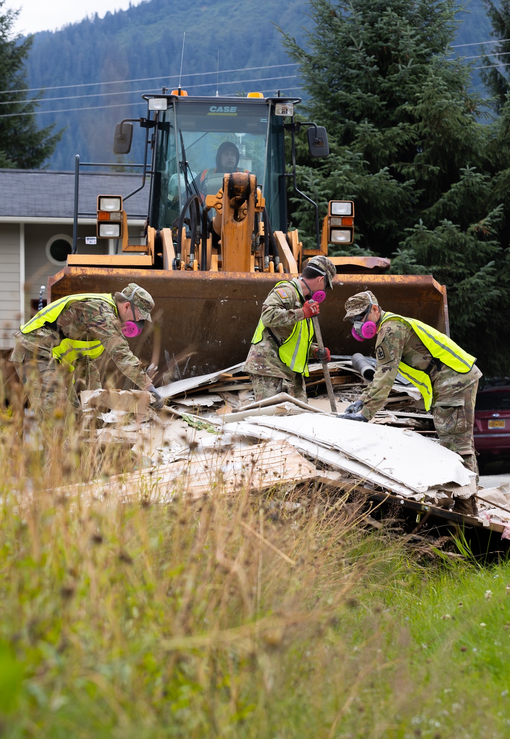 Alaska Organized Militia responds to Juneau glacial flooding