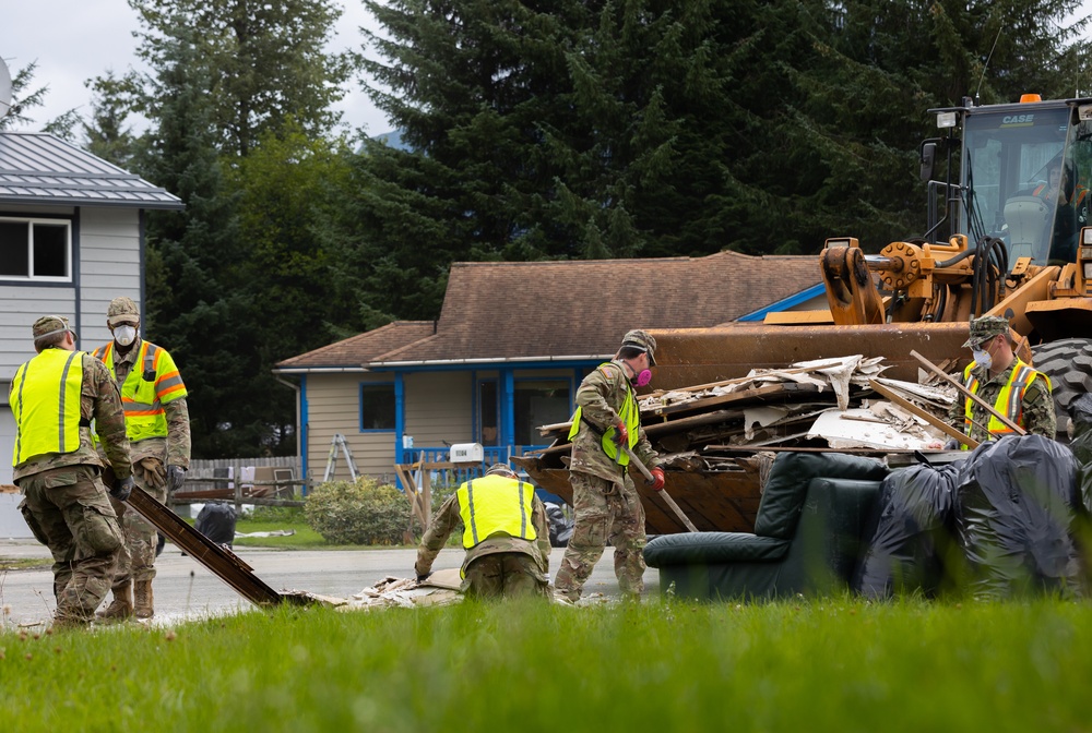 Alaska Organized Militia responds to Juneau glacial flooding