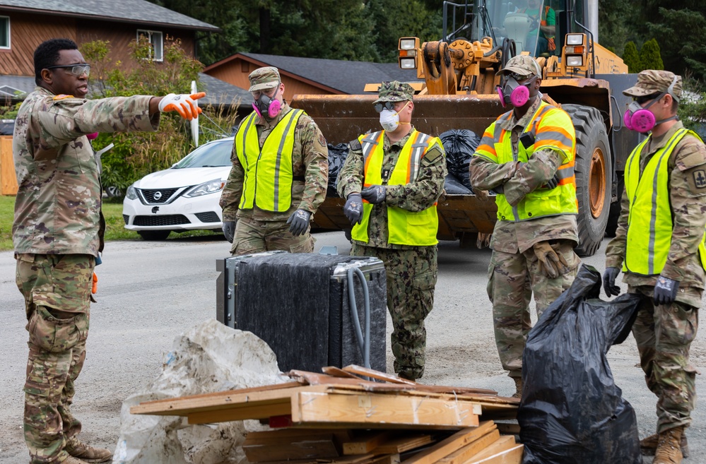 Alaska Organized Militia responds to Juneau glacial flooding