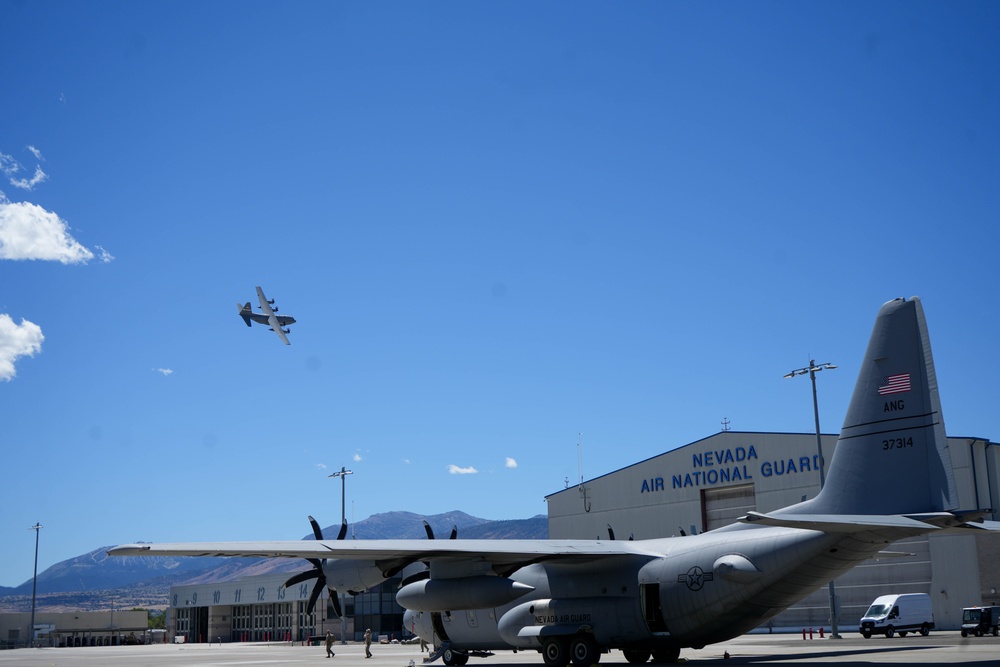 U.S. Senator Catherine Cortez Masto visits the Nevada Air National Guard Base