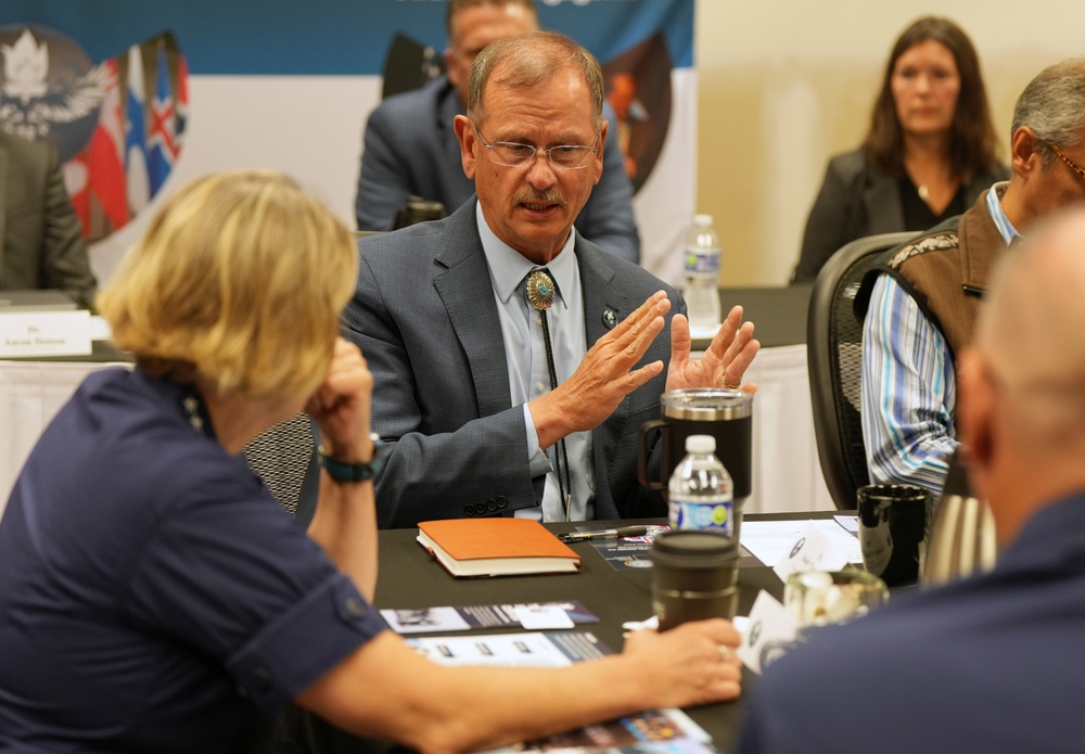 Commandant of the U.S. Coast Guard visits Ted Stevens Center