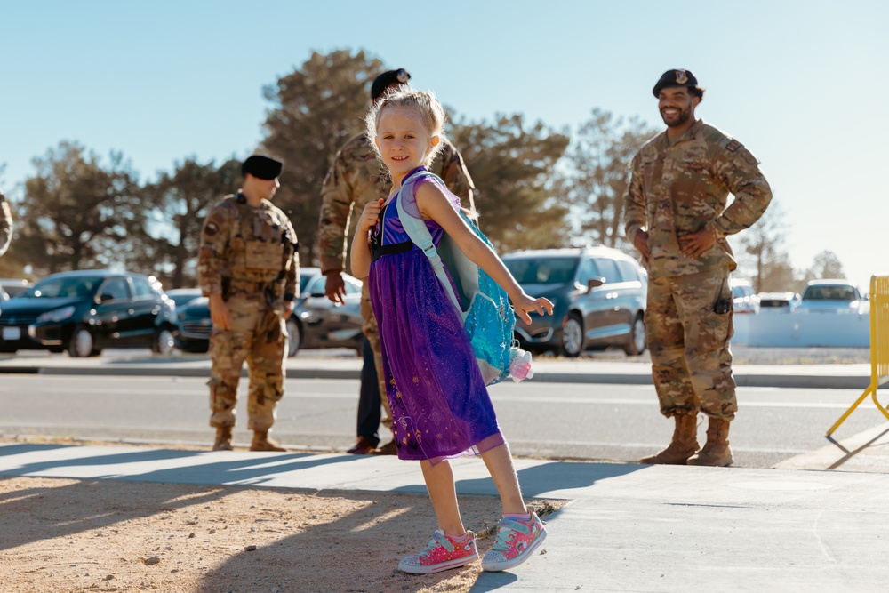 First Day of School on Edwards Air Force Base