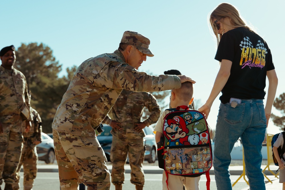 First Day of School on Edwards Air Force Base