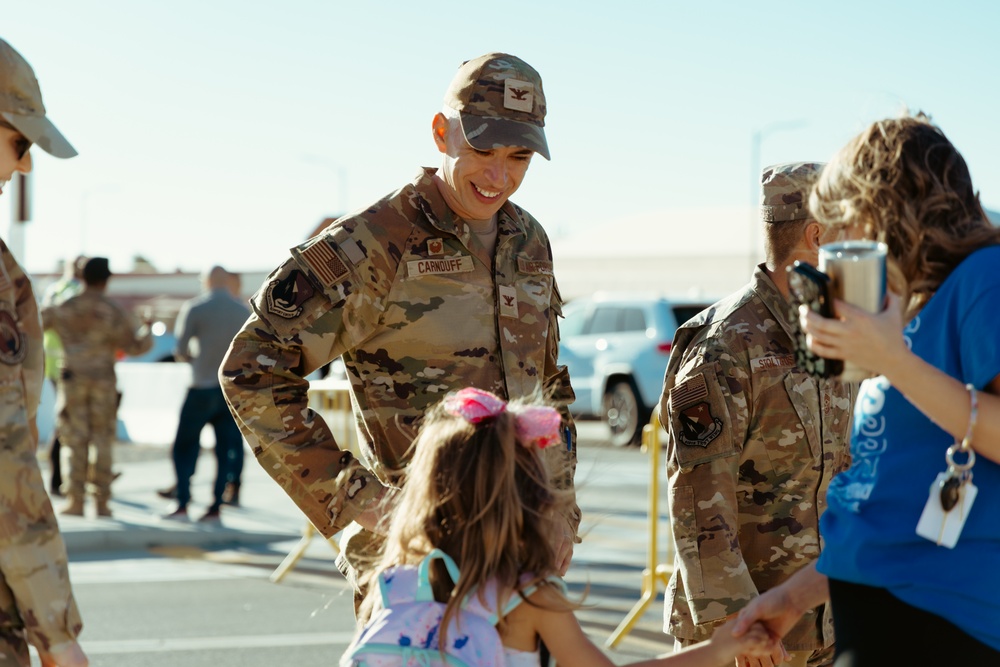 First Day of School on Edwards Air Force Base