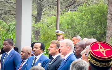 36th Infantry Division general honors allied French soldiers of operation dragoon