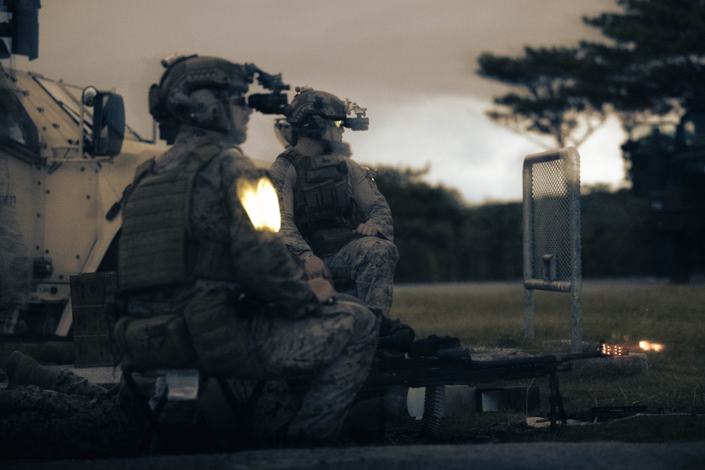 5th ANGLICO | M240B Machine Gun Range
