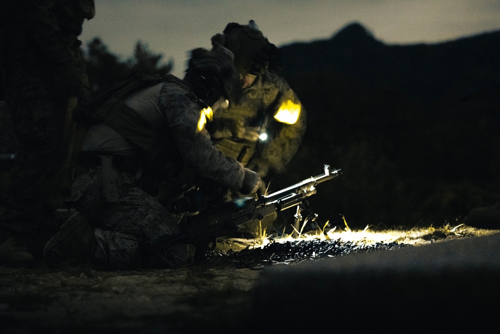 5th ANGLICO| M240B Machine Gun Range