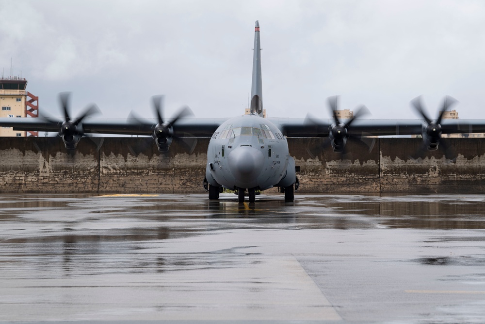 Yokota generates C-130 aircraft ahead of Typhoon Ampil