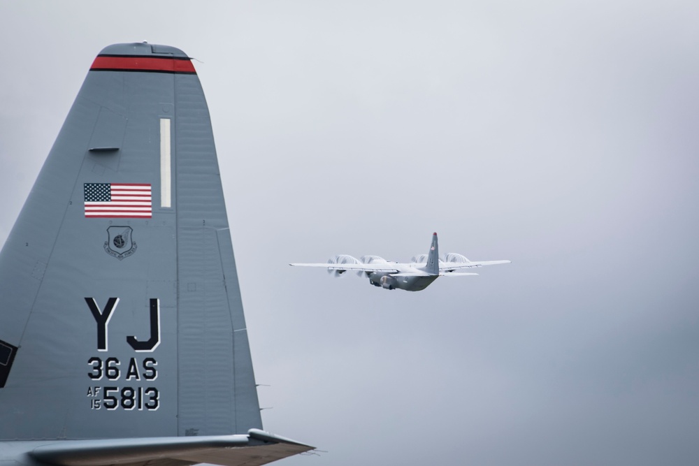 Yokota generates C-130 aircraft ahead of Typhoon Ampil