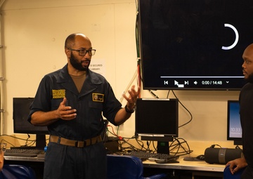 Meditation training aboard Boxer