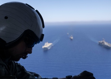 USS Wasp (LHD 1) Operates with TCG Anadolu (L 400)