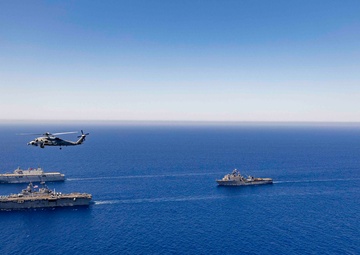 USS Wasp (LHD 1) Operates with TCG Anadolu (L 400)