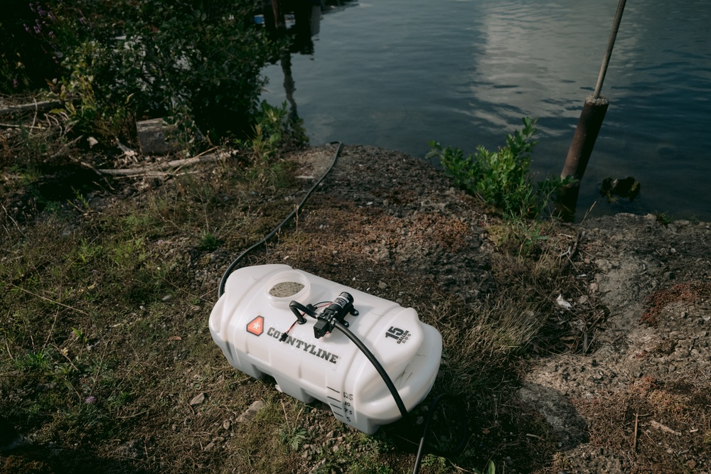Annual Hydrilla Treatment in the Erie Canal