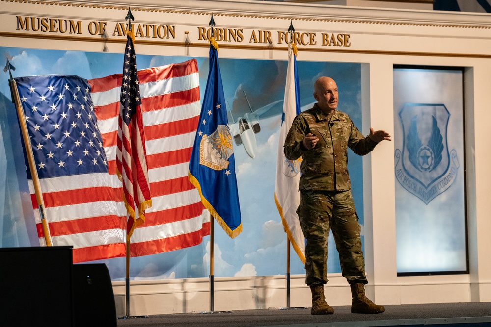 Air Force Chief of Staff visits Team Robins